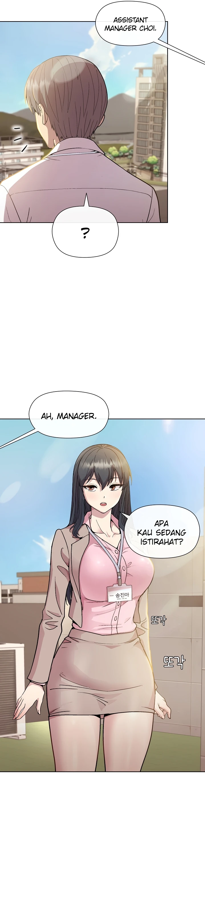 Maen Game Dengan Manager Tetek Besar Chapter 22 page 20