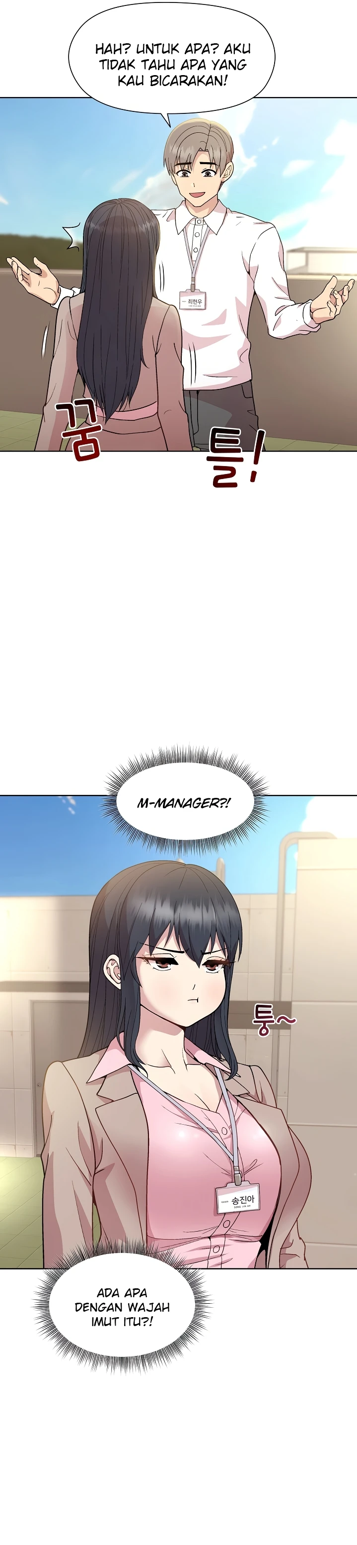 Maen Game Dengan Manager Tetek Besar Chapter 22 page 24