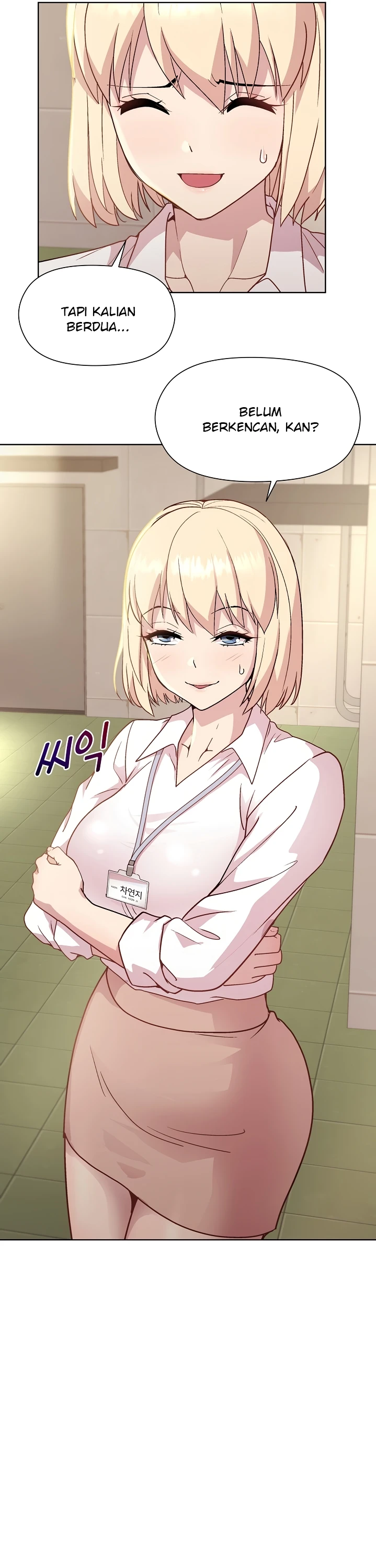 Maen Game Dengan Manager Tetek Besar Chapter 22 page 32