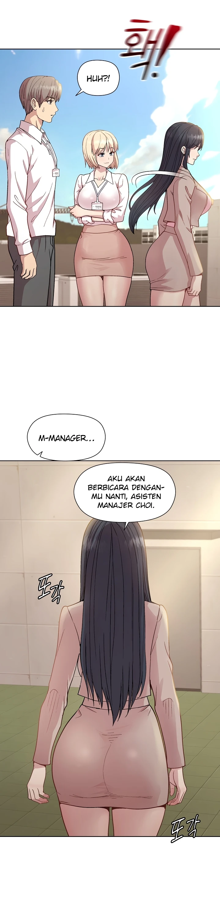Maen Game Dengan Manager Tetek Besar Chapter 22 page 33