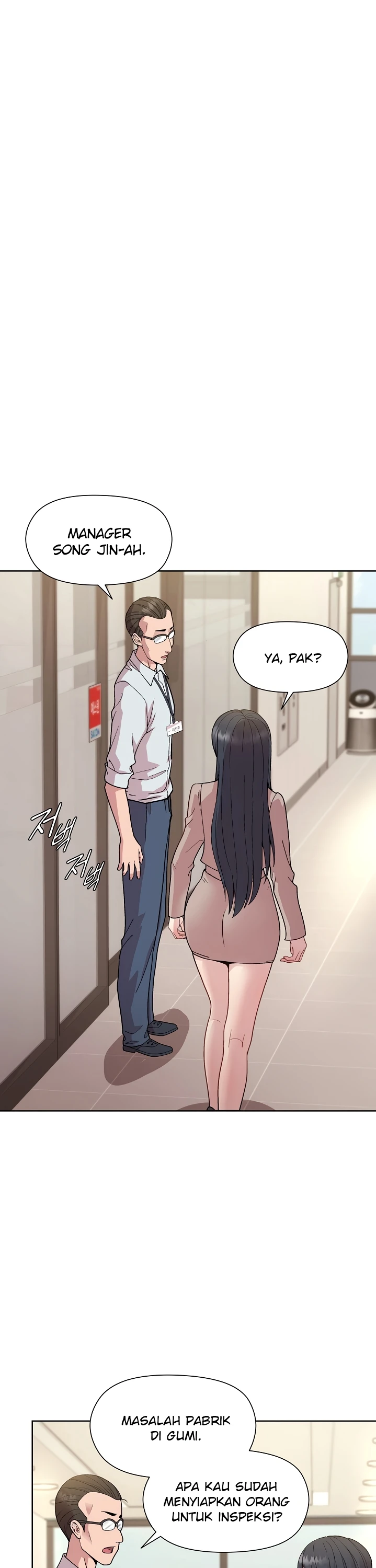 Maen Game Dengan Manager Tetek Besar Chapter 22 page 35