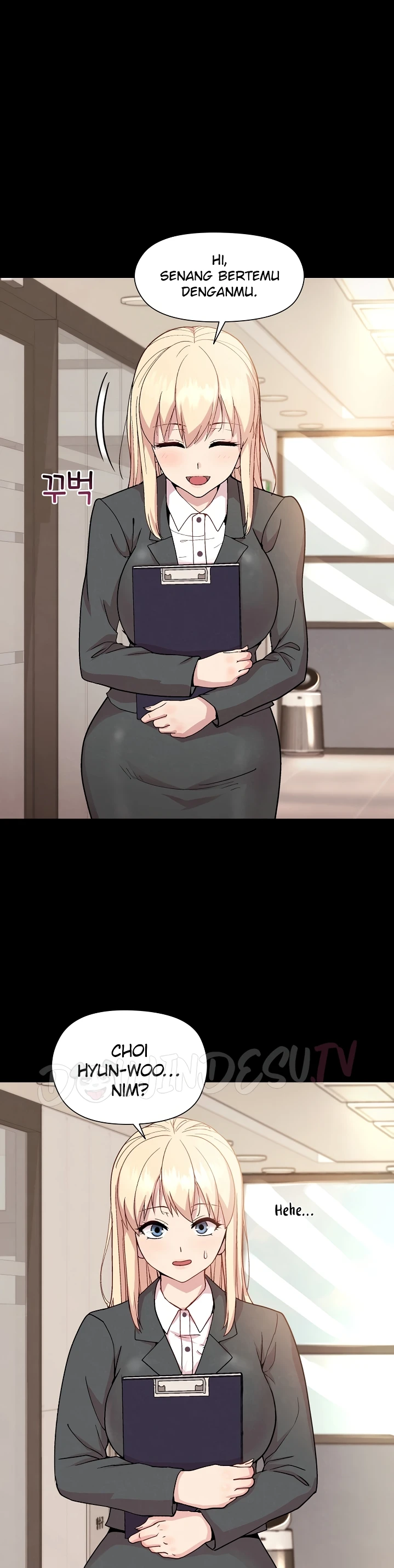 Maen Game Dengan Manager Tetek Besar Chapter 22 page 6