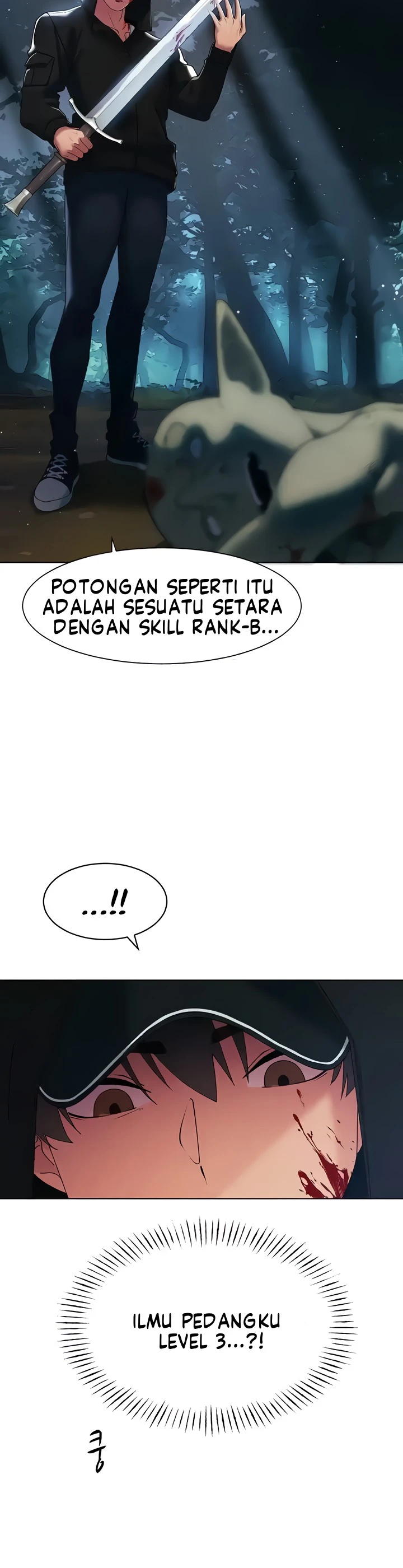 Protagonis Menjadi Lebih Kuat Chapter 05 page 35