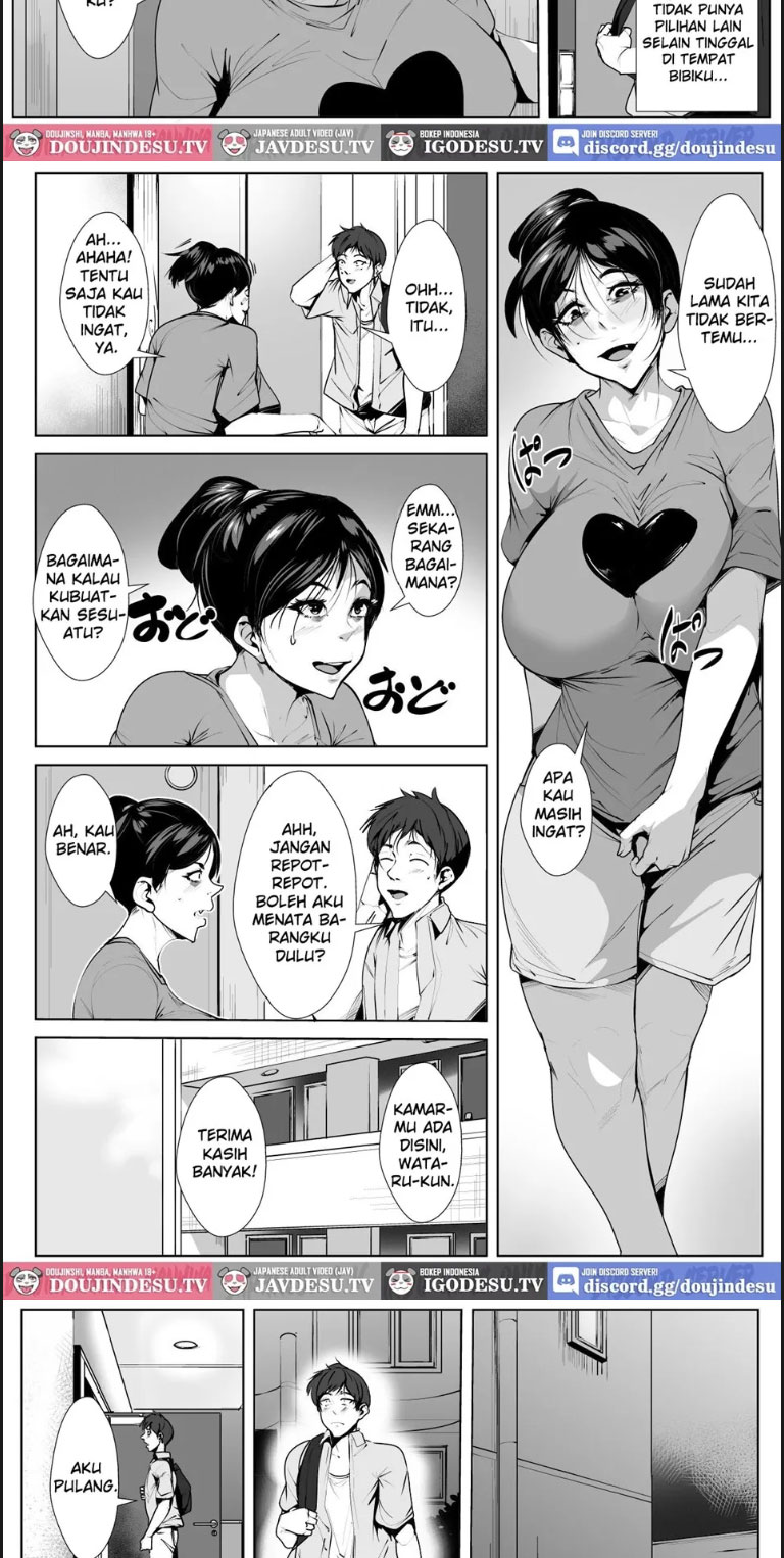 Sepupuku di kamar bibi yang nakal. Chapter 01 end page 1